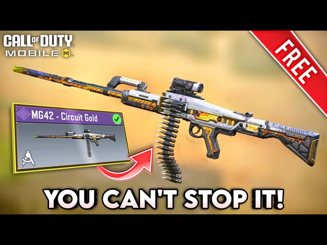 Let’s try the Free MG42 Circuit Gold & make it unstoppable!