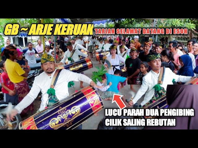 TARIAN PENDATANG GENDANG BELEK ARJANJANG KERUAK BIKIN WARGA ESOH NGAKAK DENGAN KELAKUAN DUA BOCIL