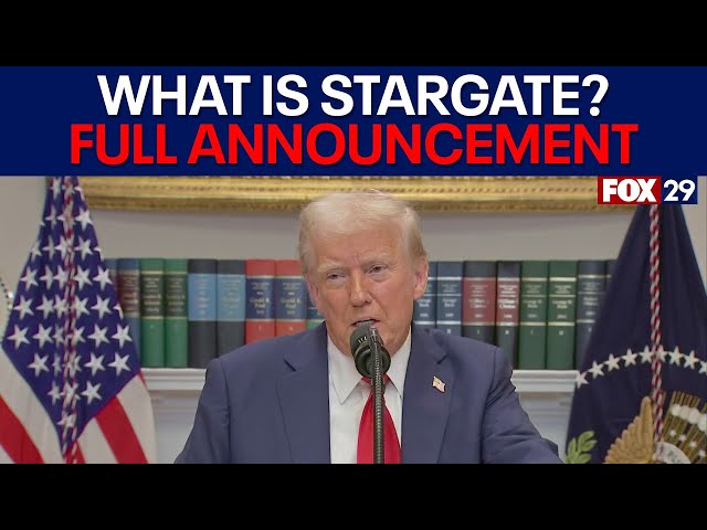 What is Stargate? President Trump announces $500 billion investment in AI Infrastructure project