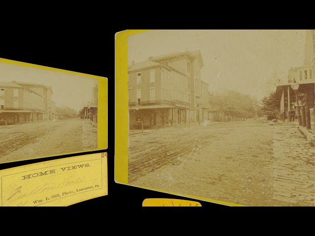 Fulton Hall, Lancaster PA ~1870 (VR 3D still-image)