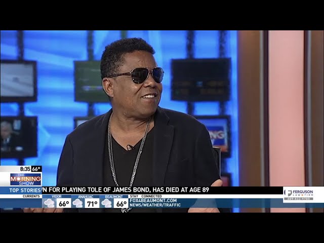 Tito Jackson on The Morning Show | Fox KFDM News (2017)