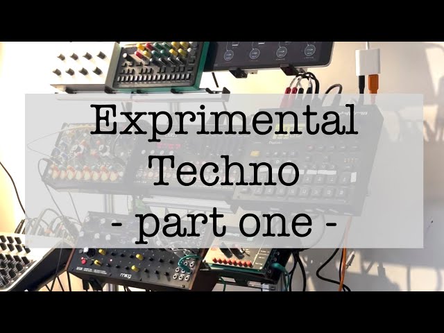 Experimental Techno Part one