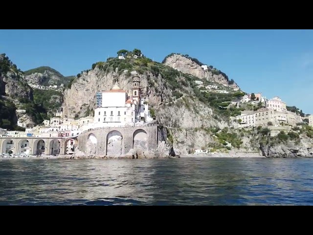 Part 2 boat trip on The Amalfi Coast