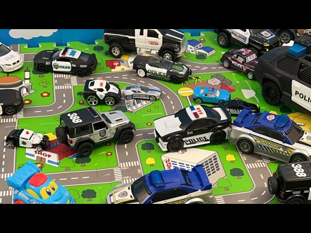 🚨 Exciting Police Car Toys with Sirens! Watch Now Live!