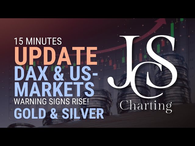 DAX, DJIA, SPX, NDX, SILVER & GOLD - WARNING SIGNS RISE! Be prepared — JCS-Charting