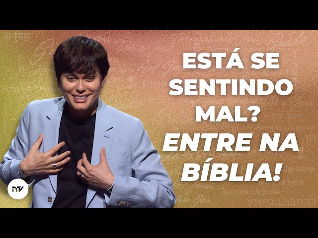 O Poder de Cura da Palavra de Deus | Joseph Prince | New Creation TV Português