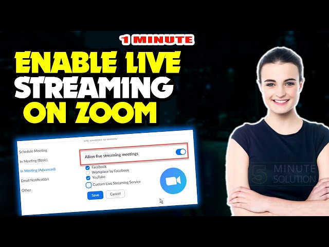 How to enable live streaming on zoom 2024 (Quick & Easy)