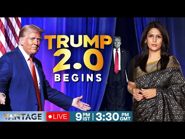 Donald Trump Inauguration Begins LIVE | Trump 2.0: What to Expect | Vantage with Palki Sharma | N18G