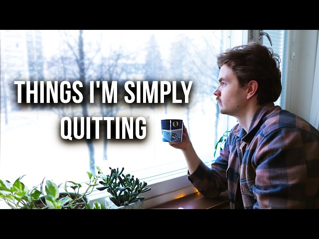 10 Things I'm Quitting To Simplify My Life In 2025