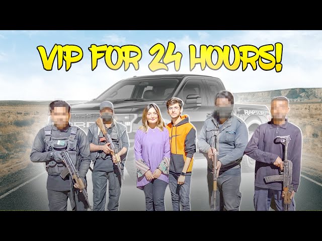 Living like a VIP for 24 hours !