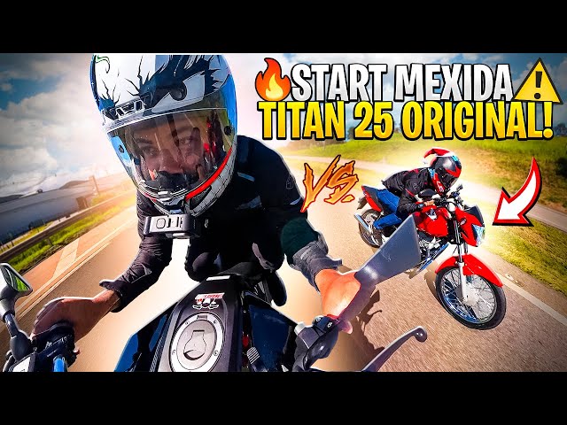 TITAN 2025 COM ATHLON vs START 160 COM SPEED BIKER