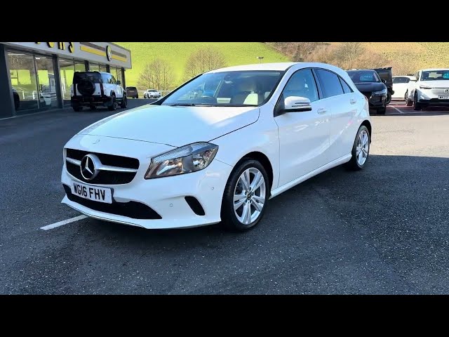 2016 MERCEDES A180d Sport Executive)5dr Diesel Manual Euro 6 (109 ps) for sale at Castle Motors