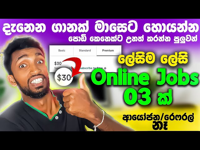 How to Earn E-money for Sinhala.One Click Earning 30$ by fiverr per day.fiverr Sinhala.E-money 2024