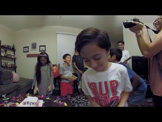 360 Video: Watch Surprise Birthday Party