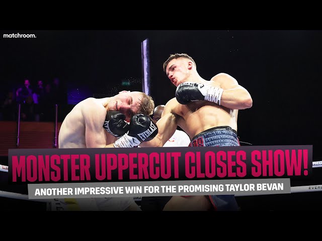 Taylor Bevan Lands THUNDEROUS Uppercut To Stop Kajda | Full Fight (Liddard Vs Osaze Undercard)