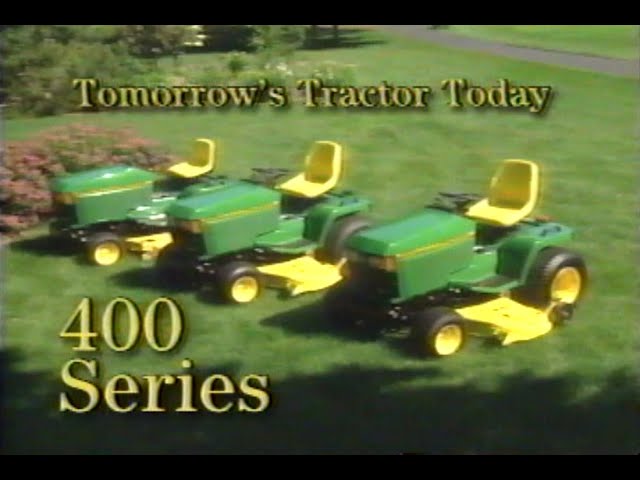 Tomorrow's Tractor Today: John Deere 400 series promotional VHS