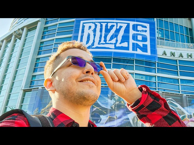 Blizzcon 2023 - Eu, @LuckySalamand3r e @gamerpatife Lá Nos EUA (Vlog)