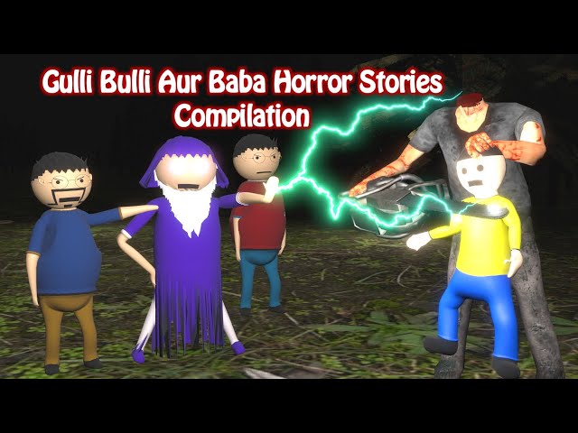 Gulli Bulli Aur Baba All Horror Stories | 24/7 Live | cartoon | Gulli Bulli | make joke wanted