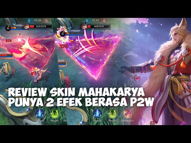 REVIEW SKIN BARU LANCELOT KISHIN DENSETSU PUNYA 2 EFEK BERASA PAY2WIN - MOBILE LEGENDS