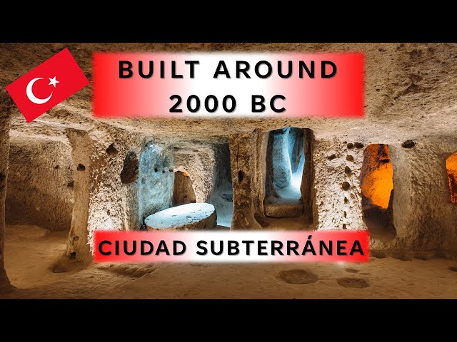 Underground City Kaymakli, Türkiye 🇹🇷 (English Subtitles)