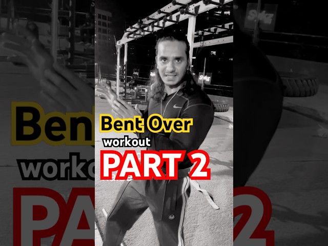 Bent over exercise Part 2!! #shorts #youtubeshorts #ytshorts #backworkout #gymworkout