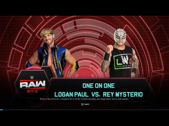 WWE 2K24 Logan Paul Vs Rey Mysterio