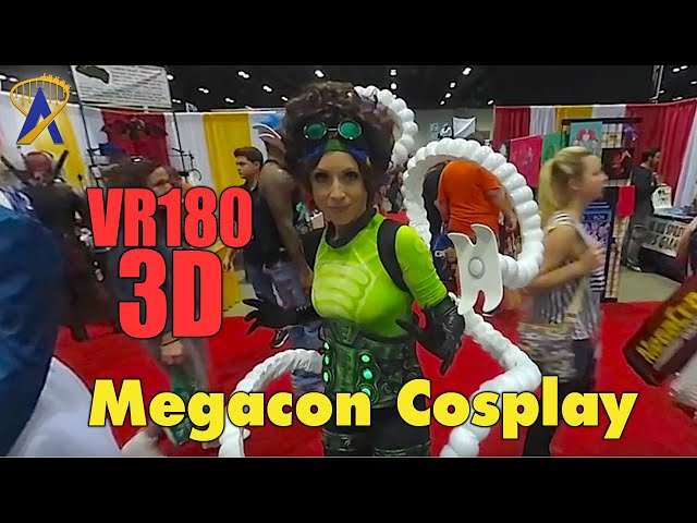 VR180 Megacon 2019 Cosplay in 3D