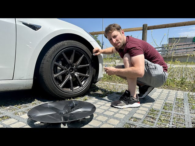 Tesla Model 3 Rims Curb Rash Easy Repair DIY