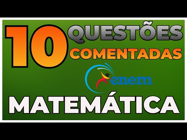 QUESTÕES do ENEM Matemática básica