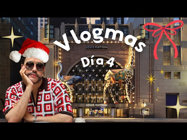 VLOGMAS en Nueva York🎄dia 4:Las Vitrinas de Navidad MÁS ESPECTACULARES de 5th Av ✨