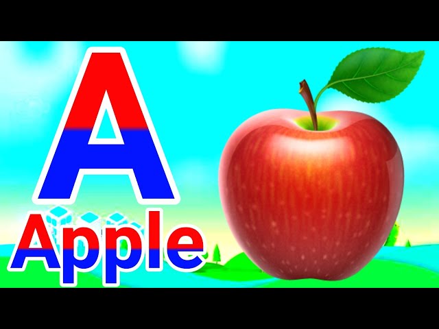 Phonics Sounds of Alphabets A to Z in English - A For Airplane - ABC Alphabet Songs with kids