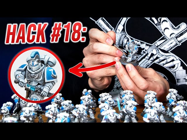 18 Warhammer Hobby HACKS (from pro painters) COMPILATION