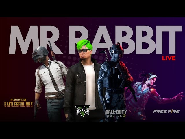 Live Action Thrills with PUBG PC & GTA V @Mrrabbit_gaming