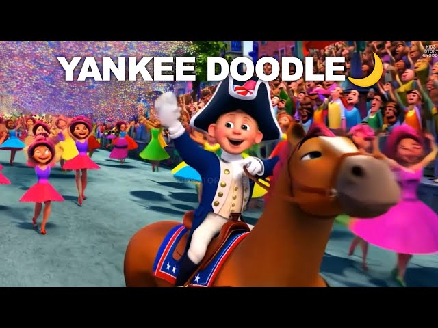 Yankee Doodle Song for Kids | Fun Patriotic Nursery Rhyme#kidssong #trending #kidsvideo #cartoon