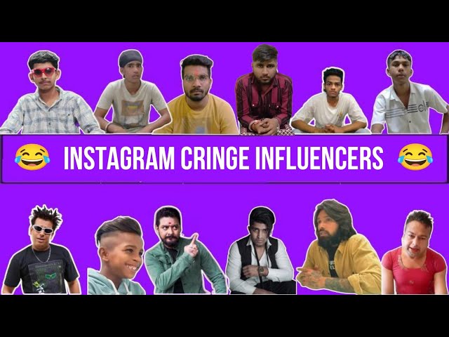 INSTAGRAM CRINGE INFLUENCERS FUNNY VIDEO l THE CONTENT MAKERS