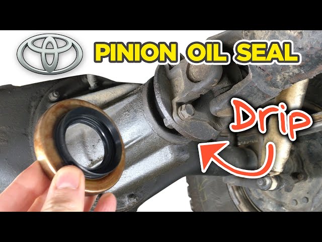 How to Replace Toyota Pinion Oil Seal in Rear Differential/3rd Member