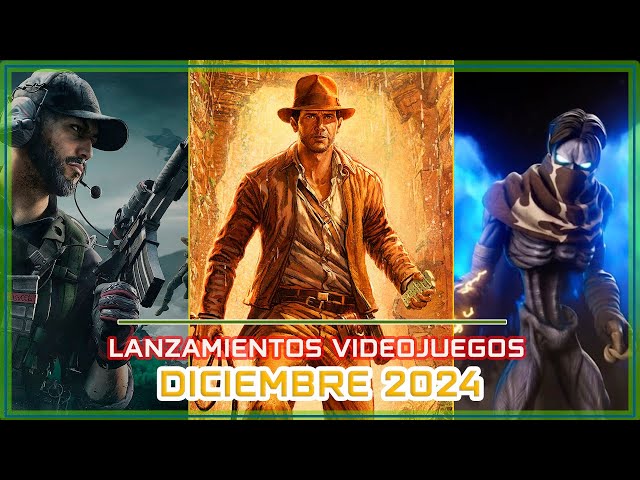 🎮 Lanzamientos Videojuegos DICIEMBRE 2024 |