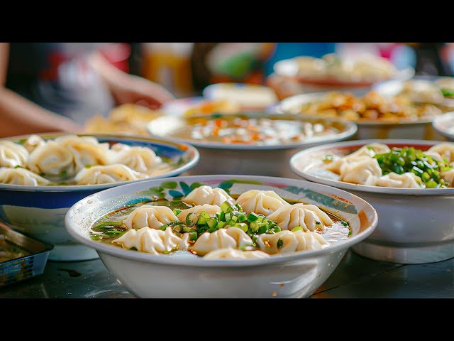 Handmade Chinese-style Wonton Noodle Soup & Dimsum in Vietnam/TOP 10 Vietnamese Food You MUST EAT