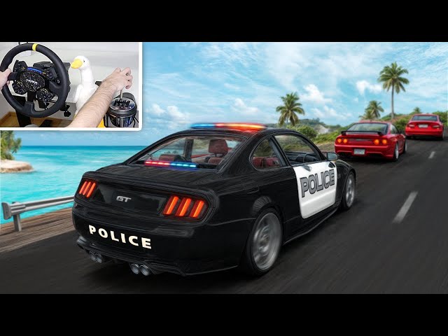 Escape The Cops in Assetto Corsa...