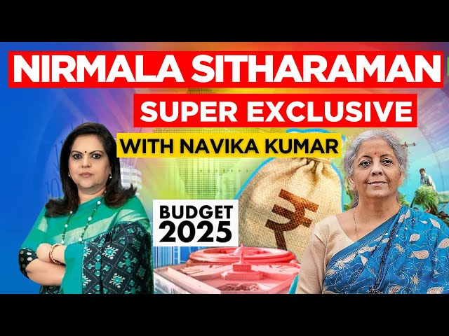 Nirmala Sitharaman Live: Finance Minister Post Budget Discussion With Navika Kumar | Budget 2025