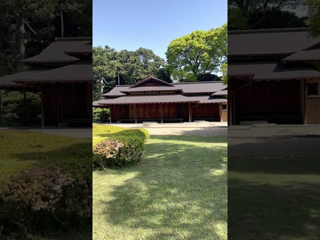 The Japanese garden of the former Edo Castle