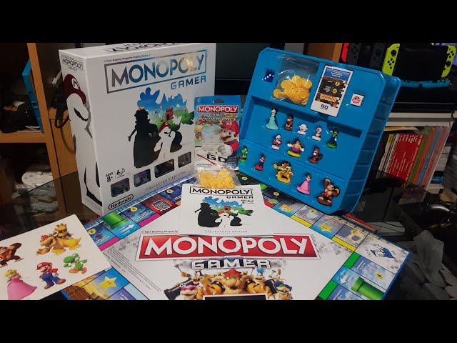 Monopoly Gamer Collectors Edition and Power Packs Unboxing