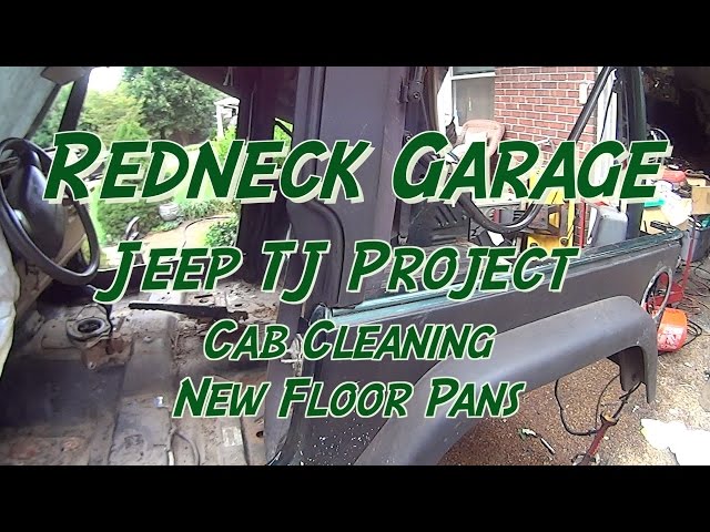 Jeep Wrangler TJ Project - Cab Repair - Assessments- Seat Removal