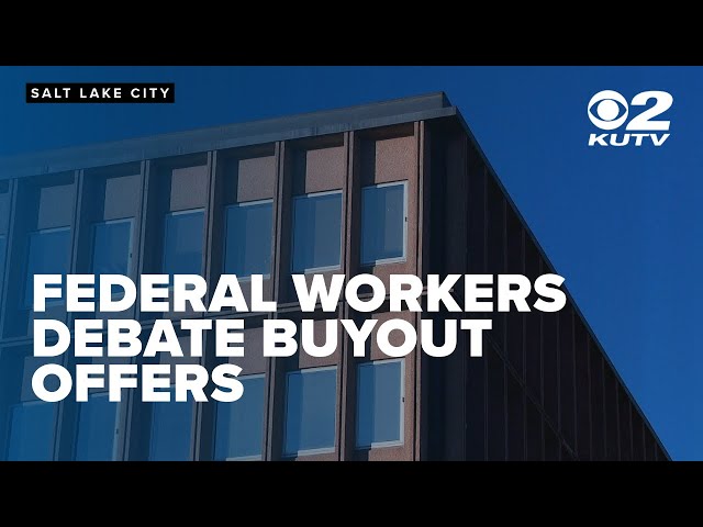 Utah federal workers face looming deadline to accept buyout offer