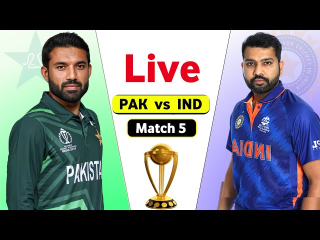 Pakistan vs India Live Champions Trophy - 5th ODI | PAK vs IND Live | Live Cricket Match Today