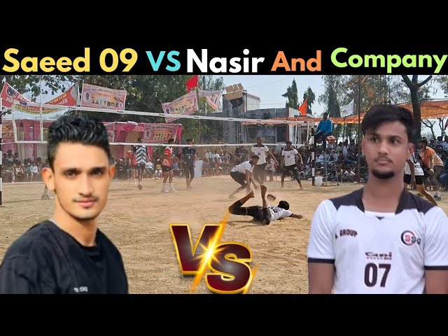 mr saeed 09 vs gangapur || volleyball match highlight