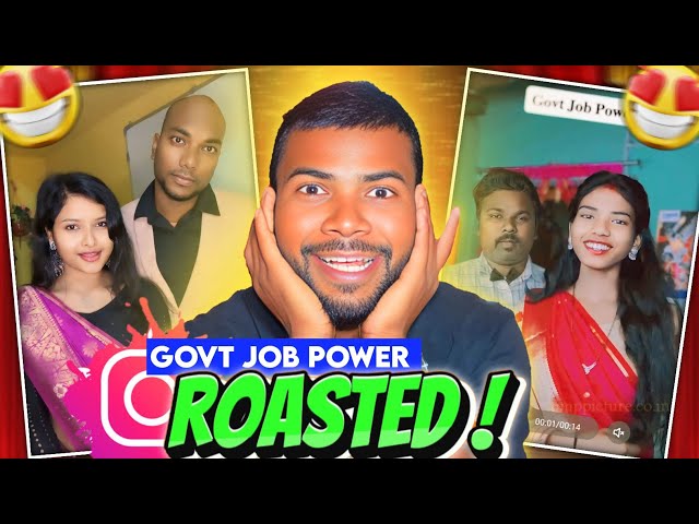 GOVT JOB POWER 😂 | NEW SANTALI ROASTING VIDEO 2025 | ST HEREL