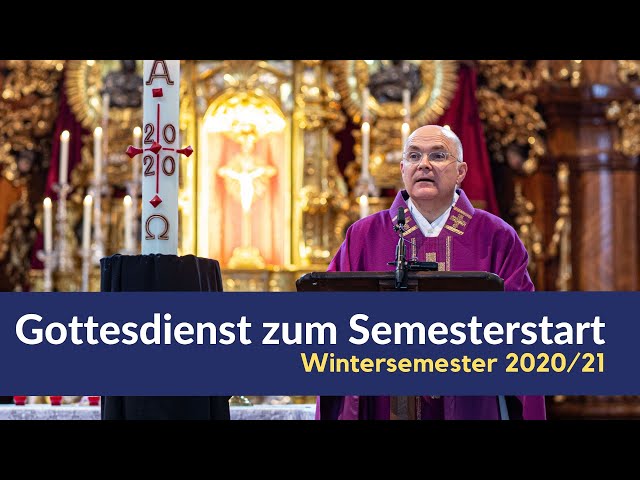 Eröffnungsgottesdienst zum Semesterstart 2020/21