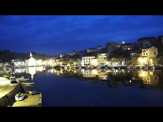 Zaton kod Šibenika, Croatia - Live panorama view