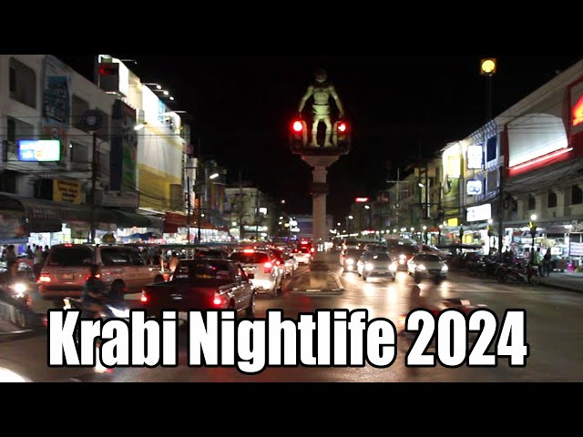 Krabi Nightlife: Krabi Town Thailand by Night: Night Markets, Restaurants, Street Food and More!